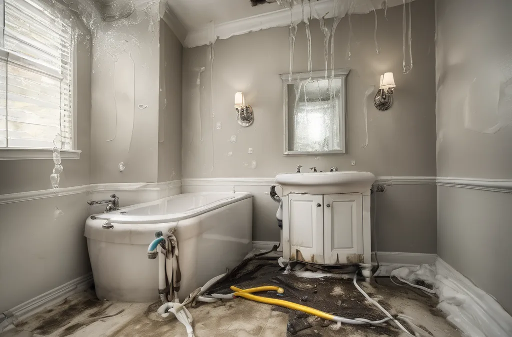 Burst Pipe Water Damage in Indian Trail, NC: How to Handle Plumbing Failures Fast
